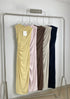 High Neck Sleeves Long Body-con Dress